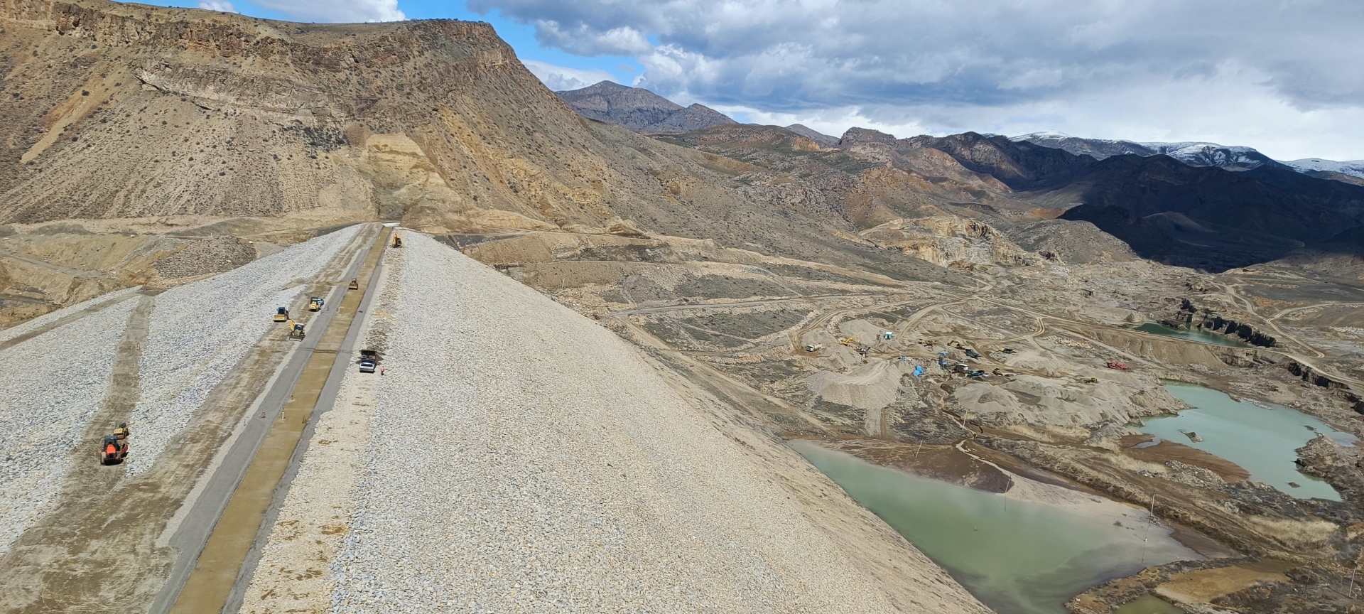 VEDI WATER RESERVOIR DAM CONSTRUCTION WORKS ARE IN COMPLETION PHASE