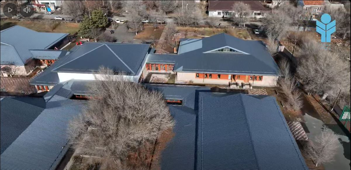 Գյումրիի վերանորոգված Լորդ Բայրոնի անվան թիվ 20 դպրոցը թռչնի թռիչքի բարձրությունից