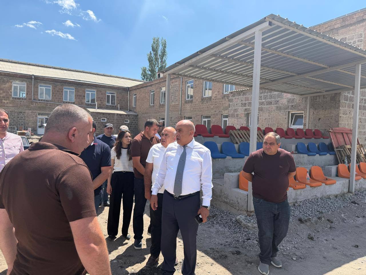 Թալինում կառուցվում է նոր դպրոց