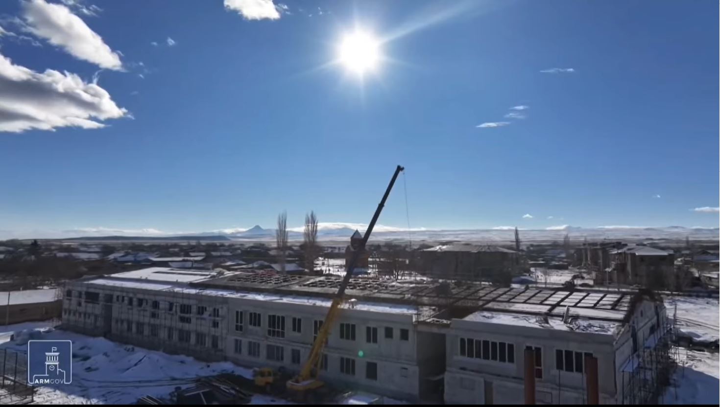 Active civil works at schools